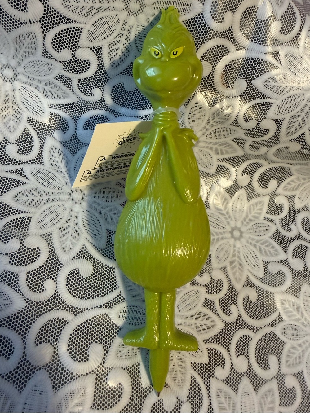 Dr. Seuss The Grinch Novelty Figural Ballpoint Pen NWT